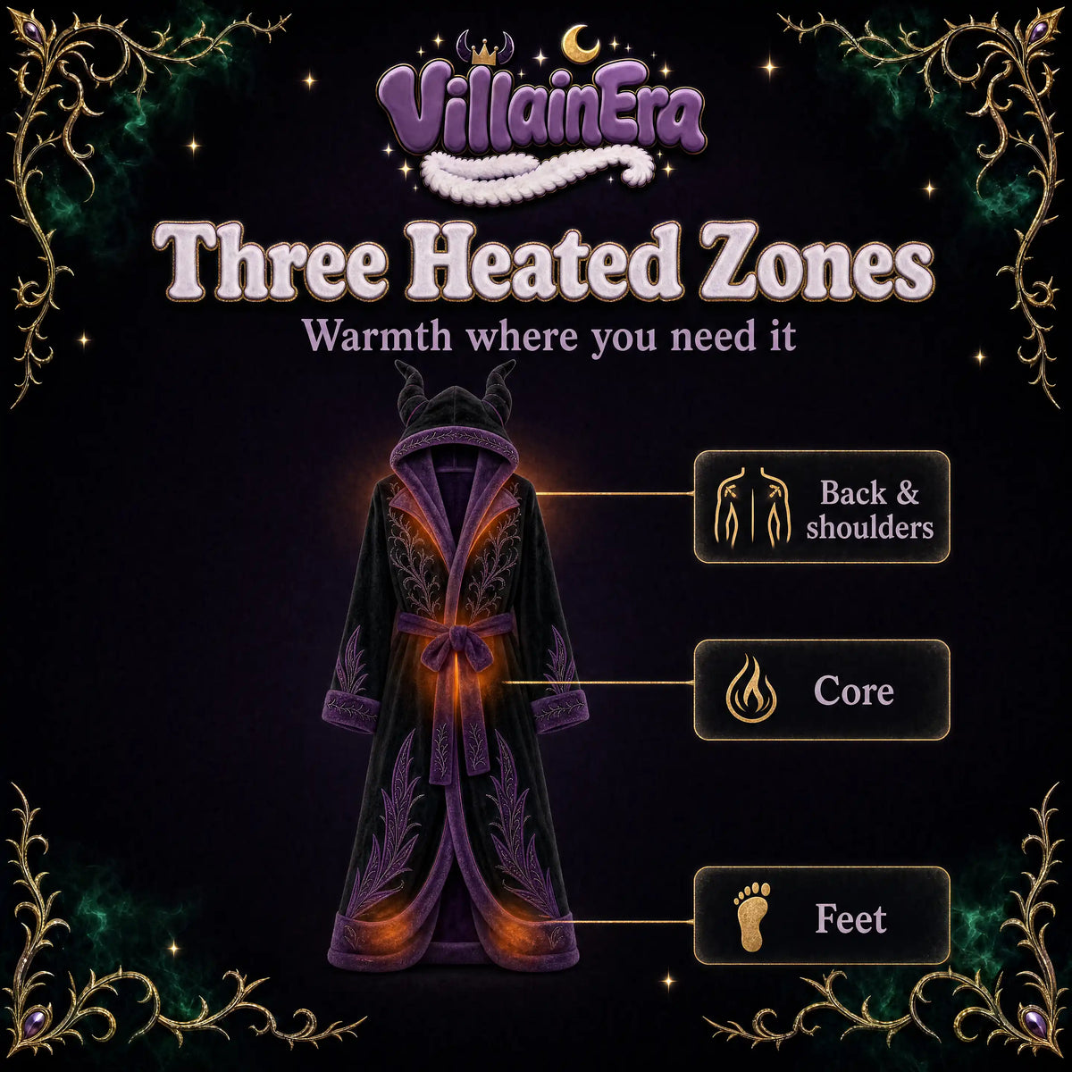 TheVillainEra™ Heated Robe